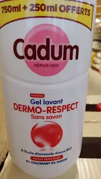CADUM - Gel lavant dermo-respect sans savon