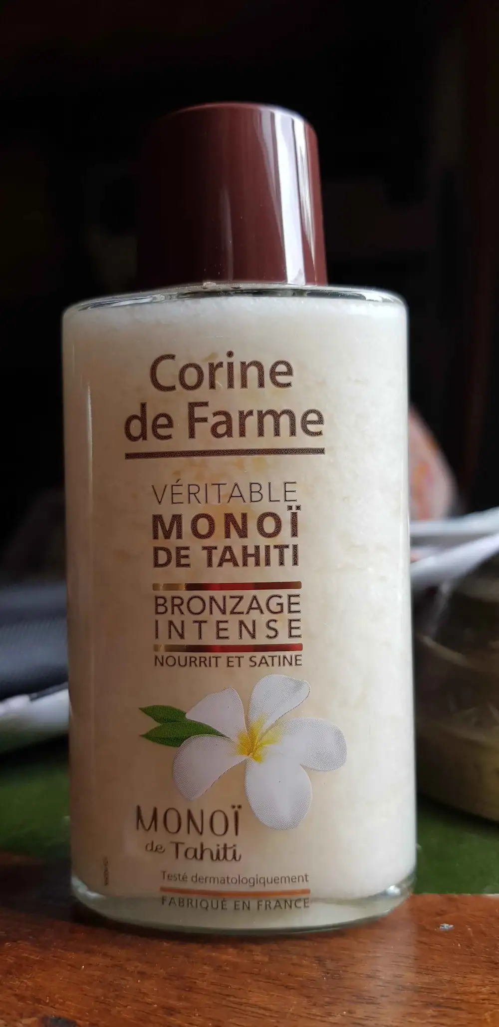 CORINE DE FARME - Véritable monoï de Tahiti - Bronzage intense