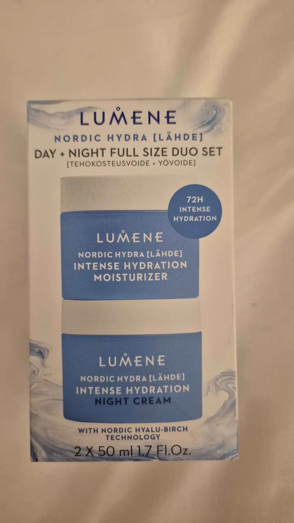 LUMENE - Day + night full size duo set