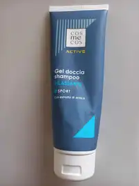 COSMECOS - Gel doccia shampoo rilassante sport