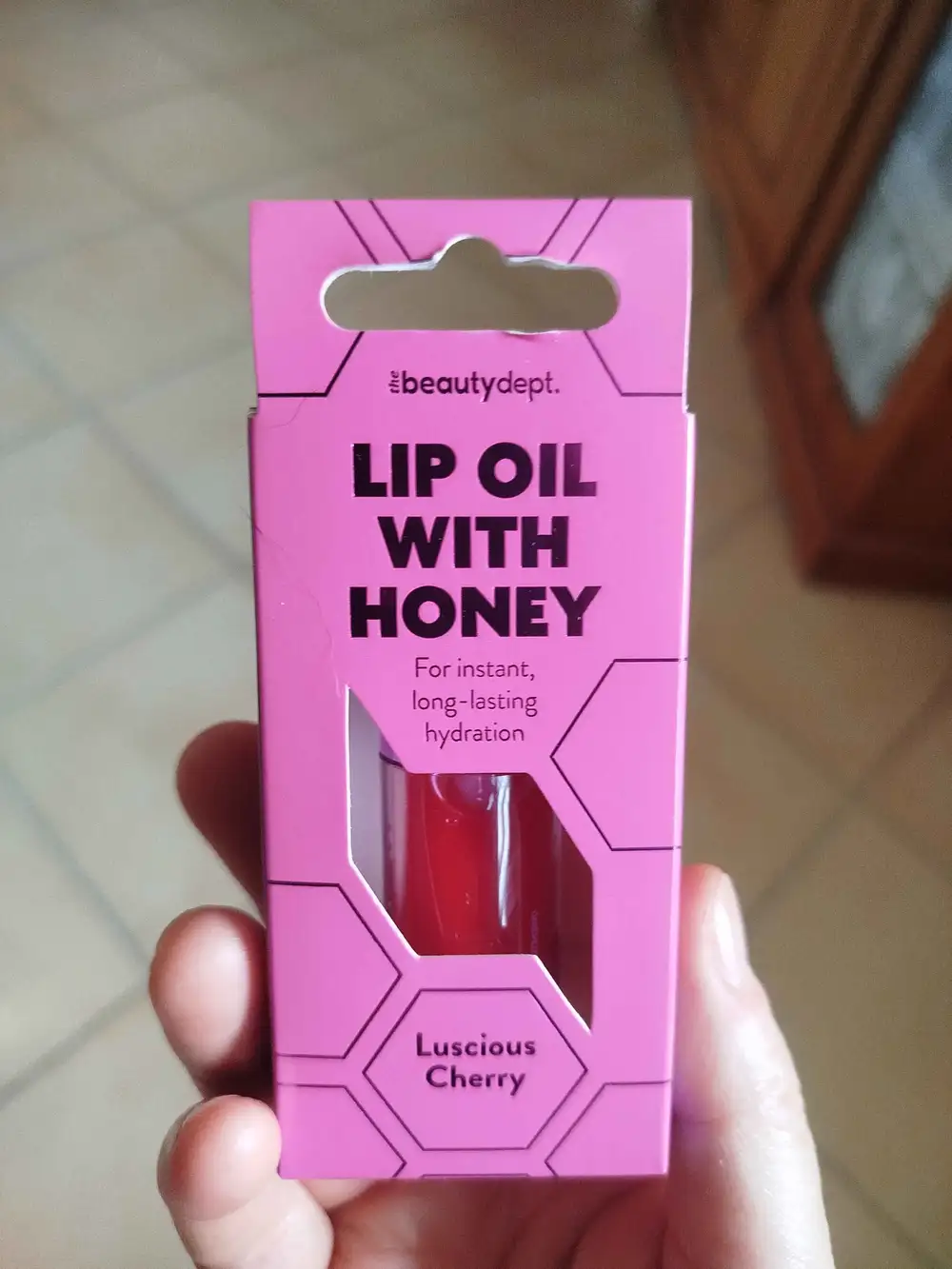 THE BEAUTY DEPT - Luscious cherry - Lip oil whith honey 