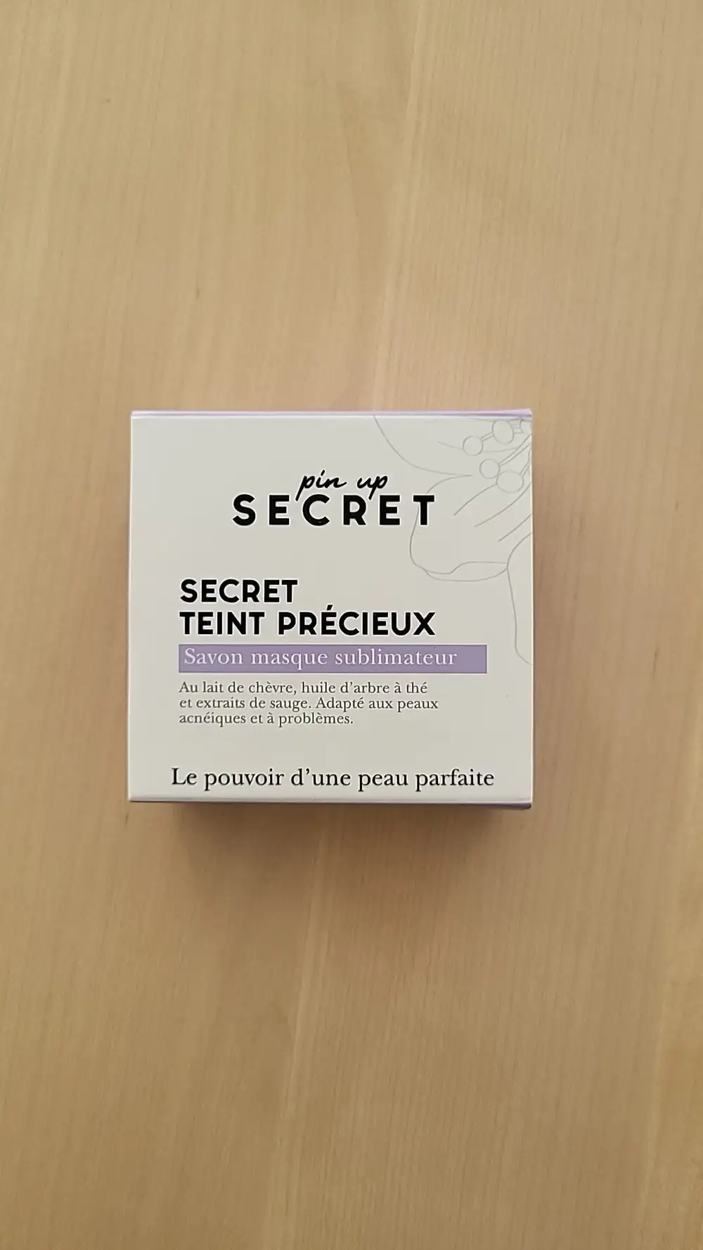 PIN UP SECRET - Secret teint précieux - Savon masque sublimateur