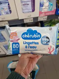CHÉRUBIN - Lingettes à l'eau pour peaux sensibles