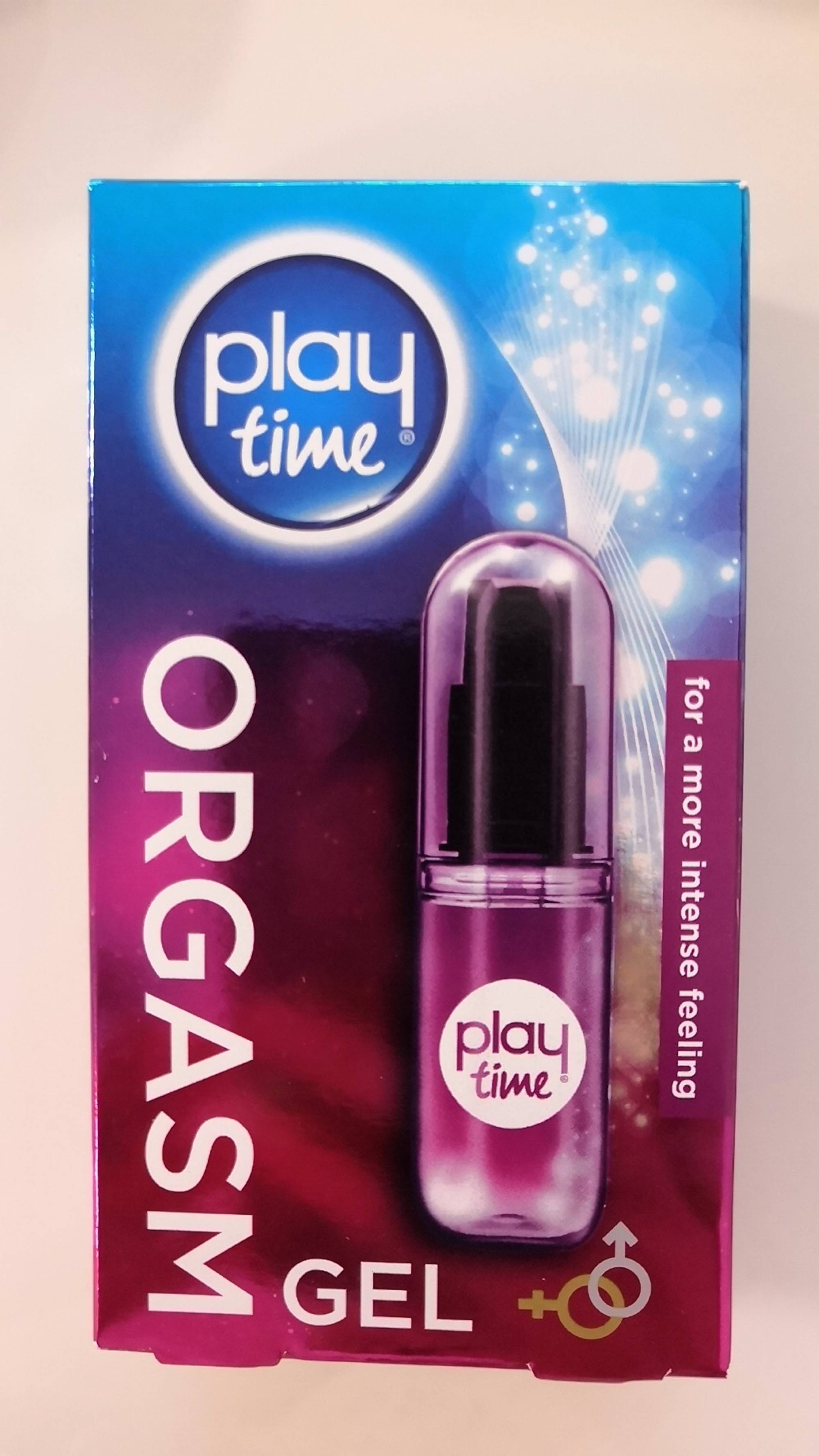 PLAY TIME - Orgasm - Gel
