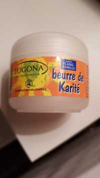 LOGONA - Parfum ylang-vanille - Beurre de karité