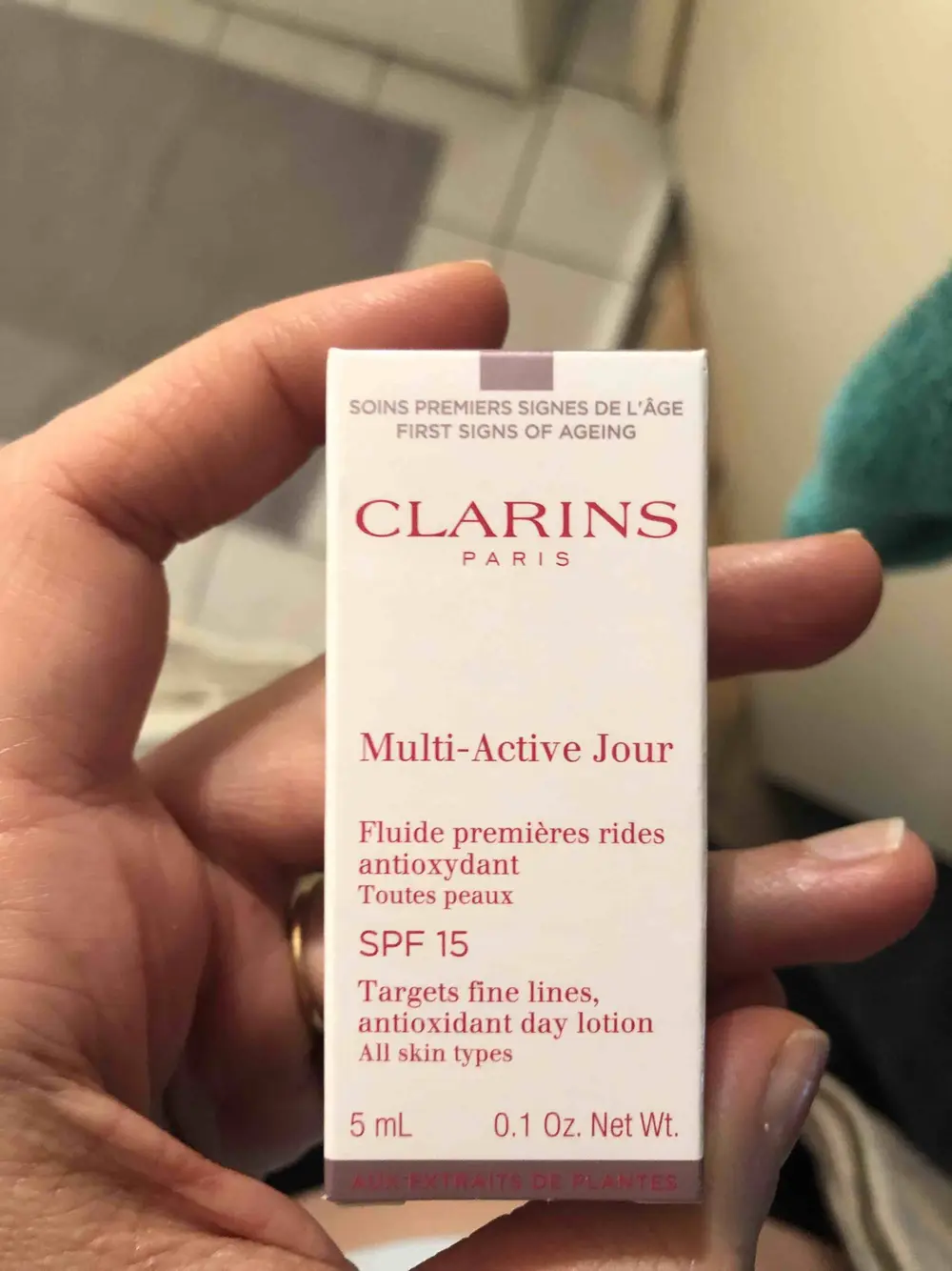 CLARINS - Multi-active jour - Fluide premières rides SPF 15