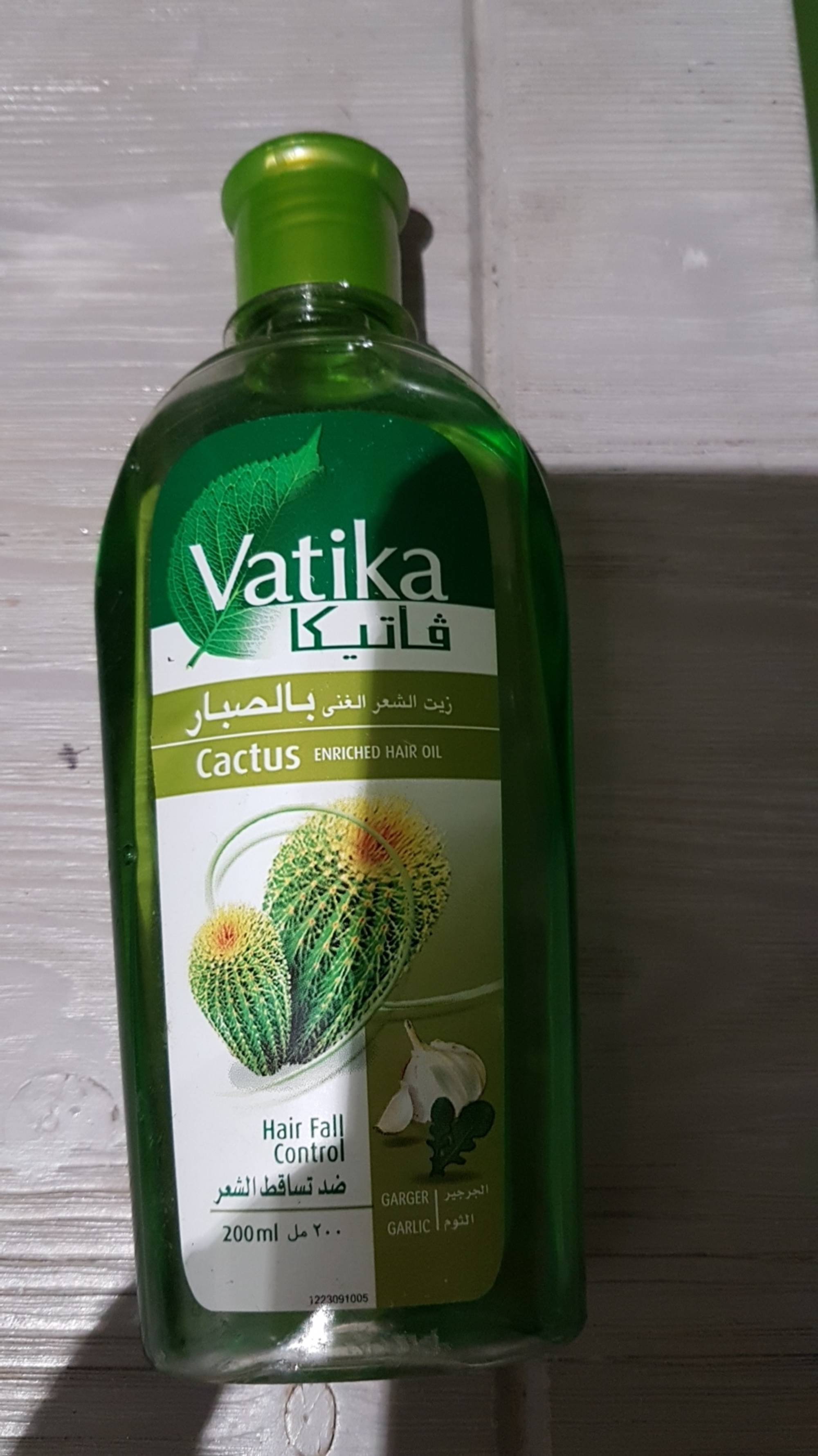 VATIKA - Cactus Enriched hair oil