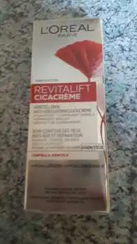 L'ORÉAL - Revitalift cicacrème - Soin contour des yeux