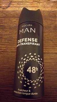 BIOCURA - Man - Defense anti-transpirant 48h