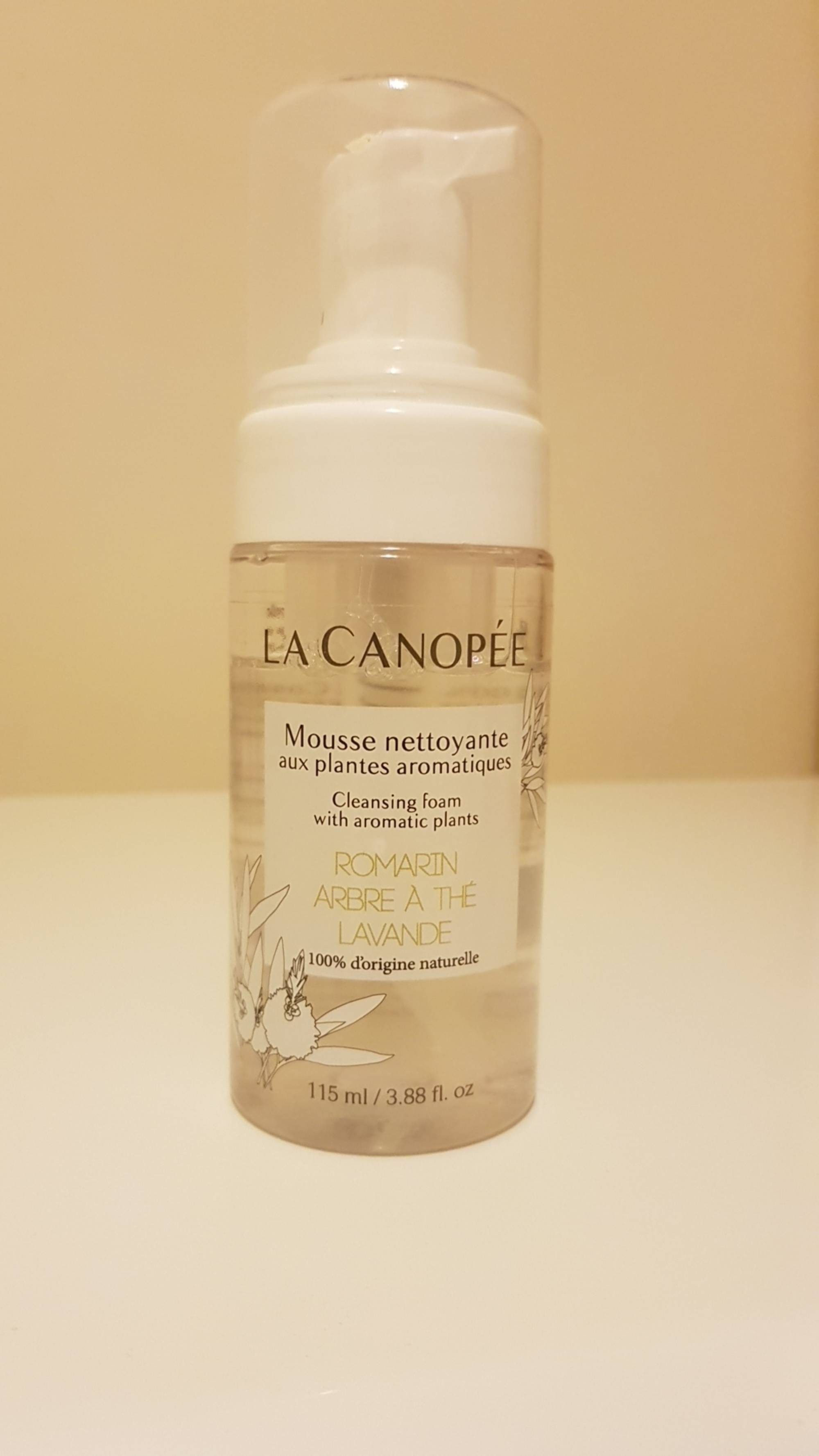 LA CANOPÉE - Mousse nettoyante aux plantes aromatiques