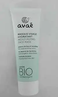 AVAÉ - Masque visage hydratant bio