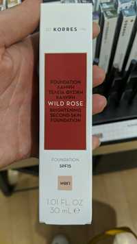 KORRES - Wild rose - Foundation spf 15