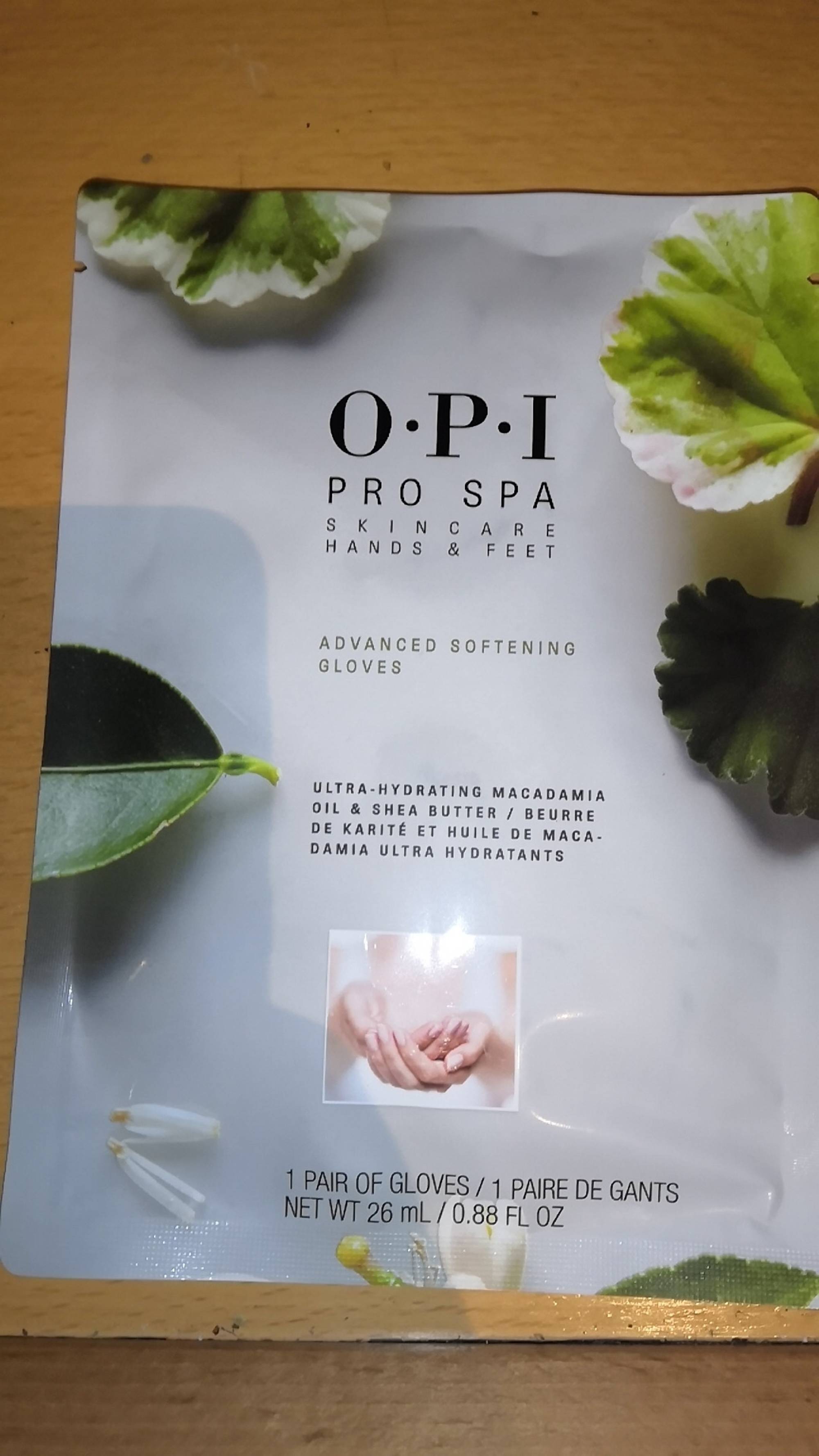 O.P.I - Pro spa - Skincare hands & feet