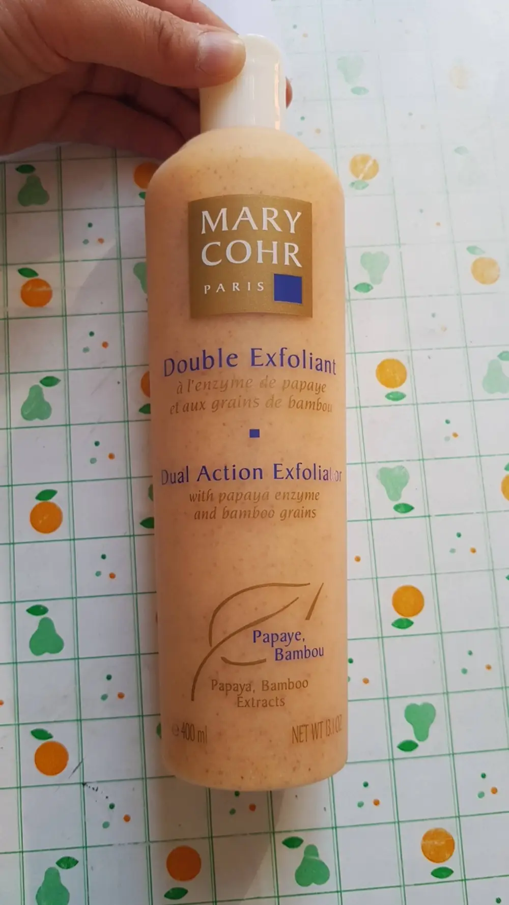 MARY COHR - Double exfoliant Papaye, Bambou