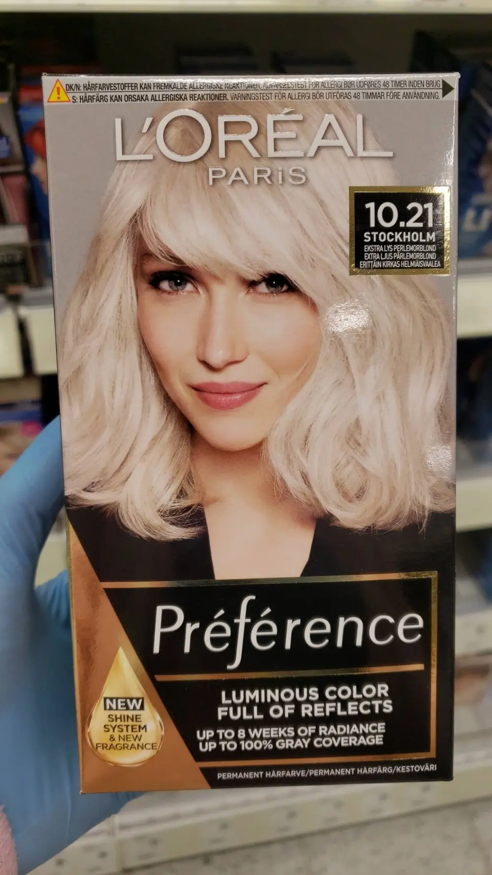 L'ORÉAL - Préférence - Luminous color full of reflects 10.21 Stockholm