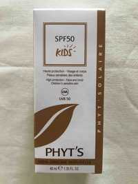 PHYT'S - Kids - Haute protection - Visage et corps SPF50