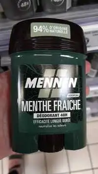 MENNEN - Menthe fraîche - Déodorant 48h