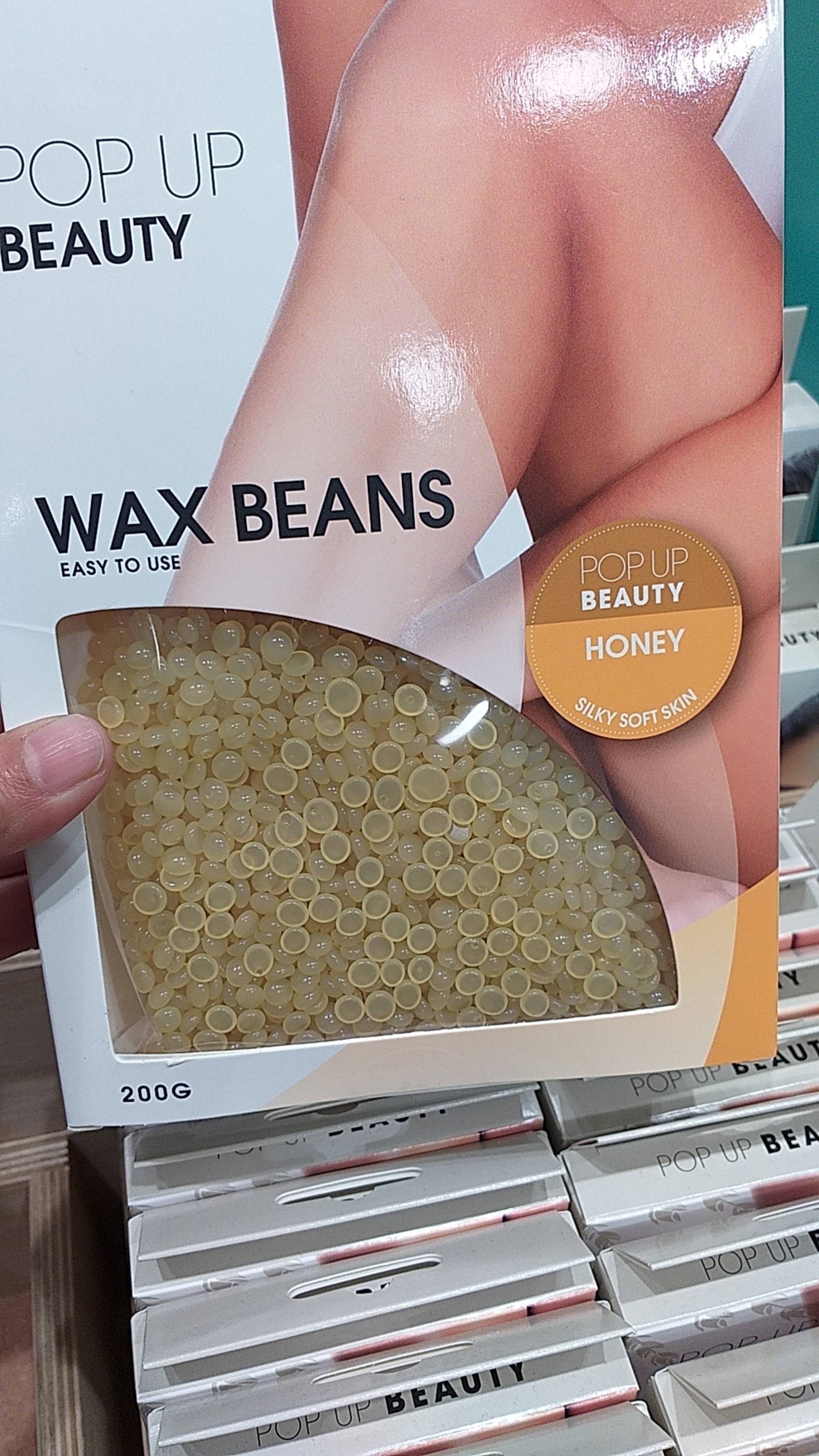 POP UP BEAUTY - Wax beans easy to use 