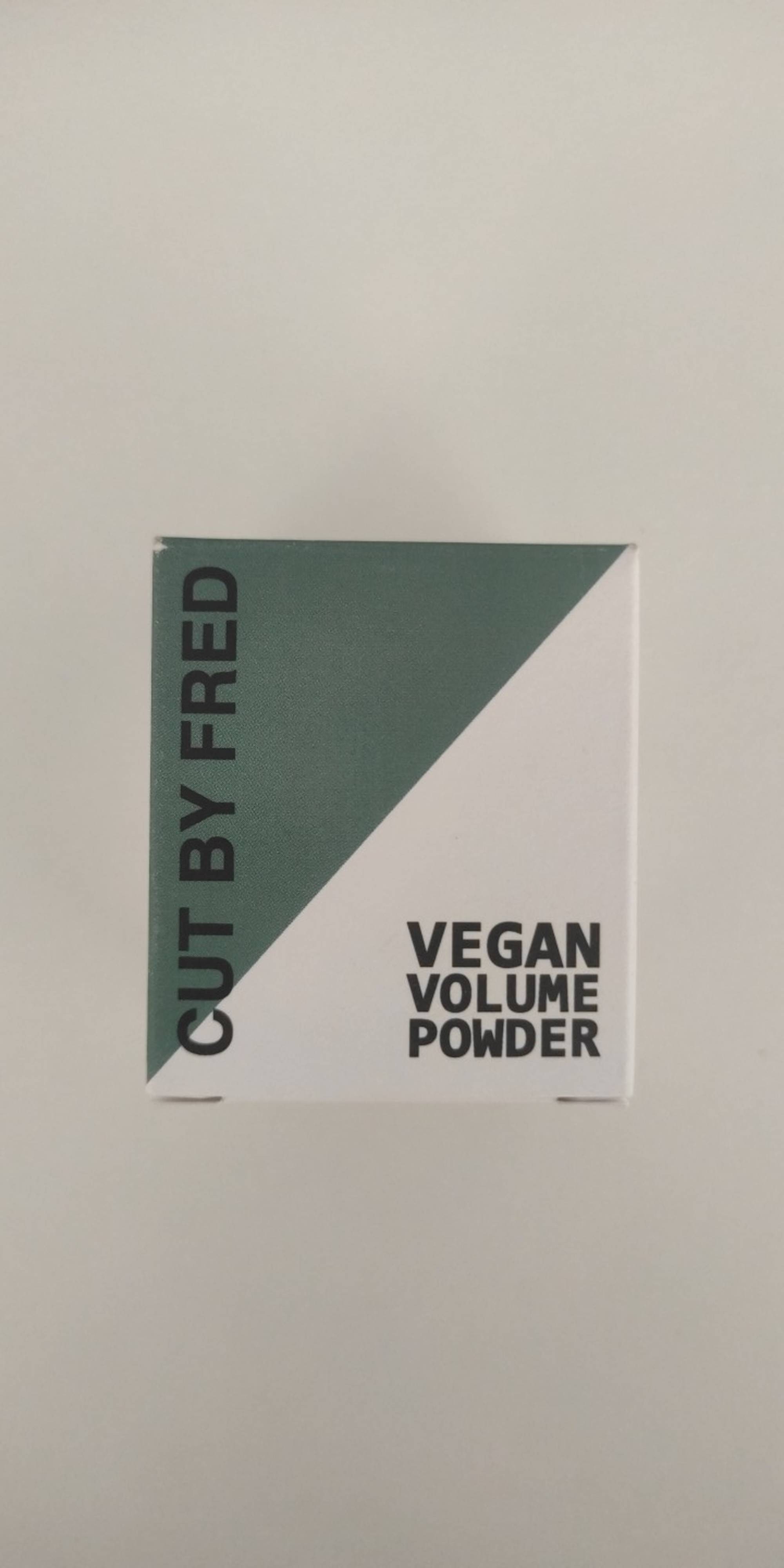 CUT BY FRED - Vegan volume powder