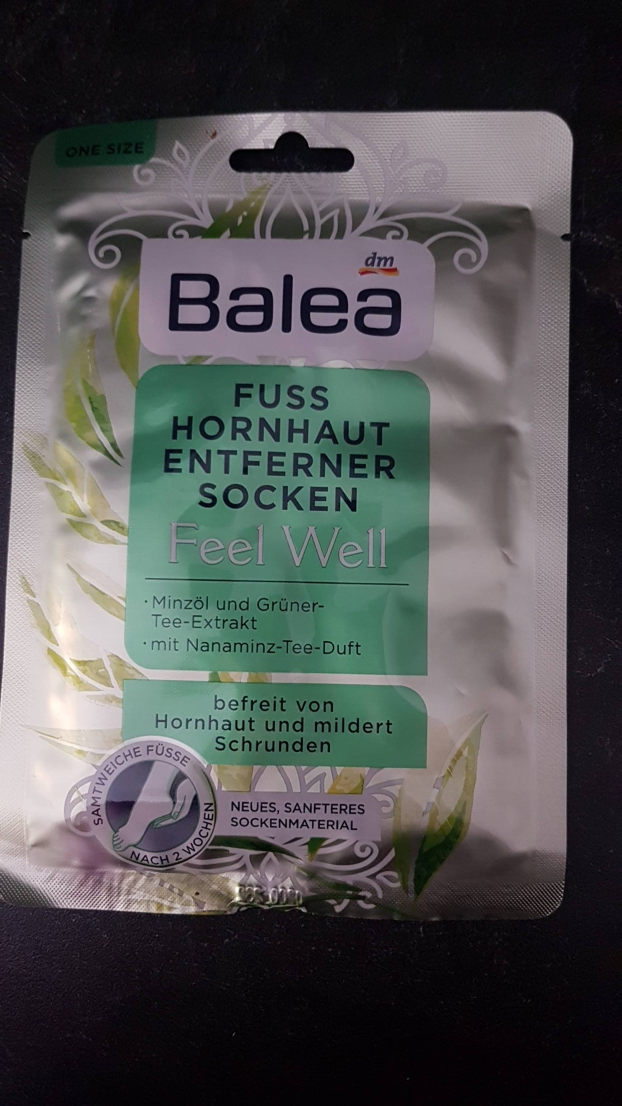 BALEA - Feel well - Fuss hornhaut entferner socken 