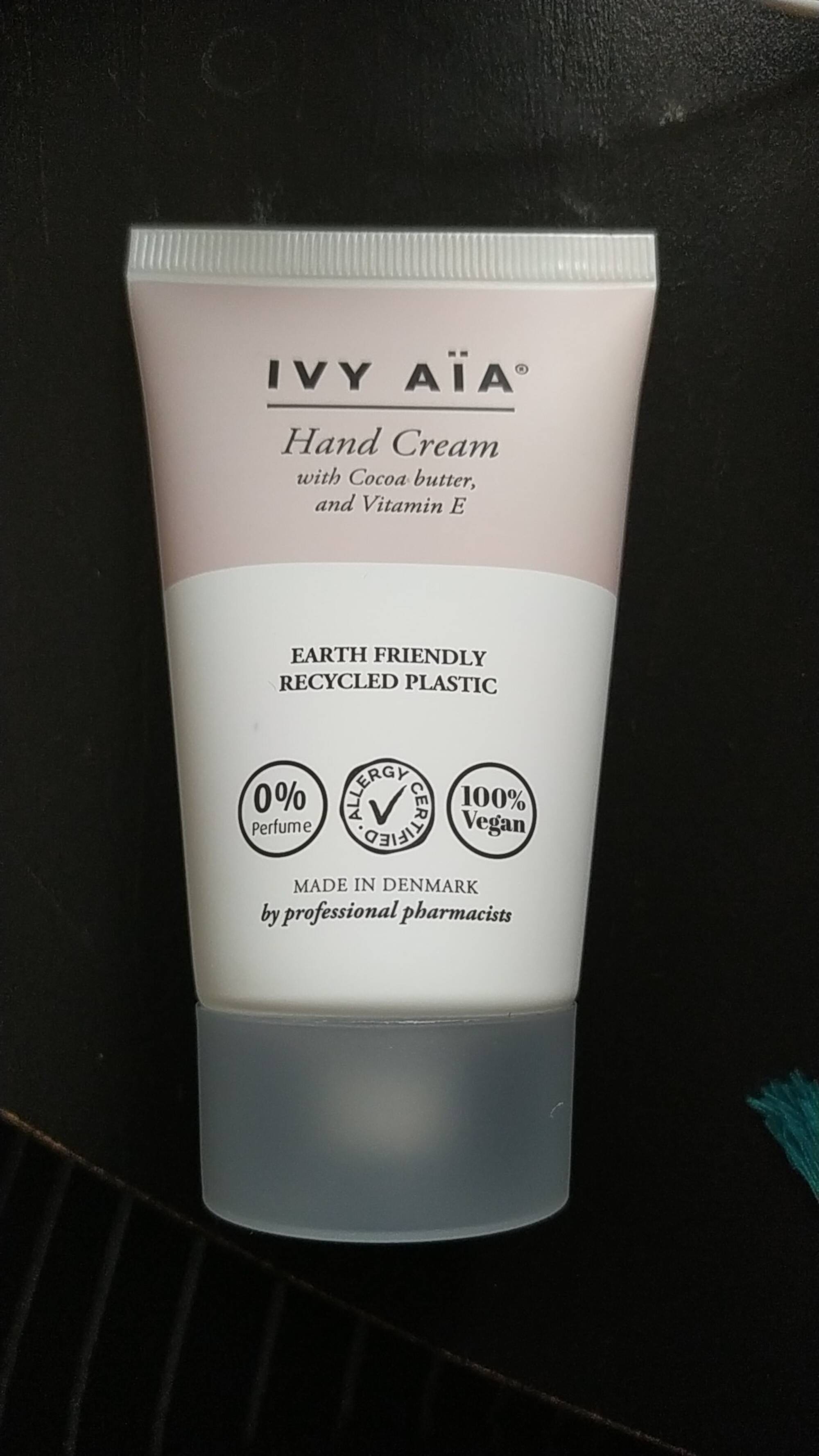 IVY AÏA - Hand cream with cocoa butter, and vitamin E
