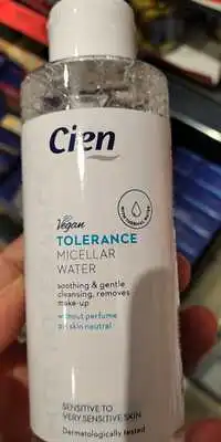 CIEN - Tolerance - Micellar water