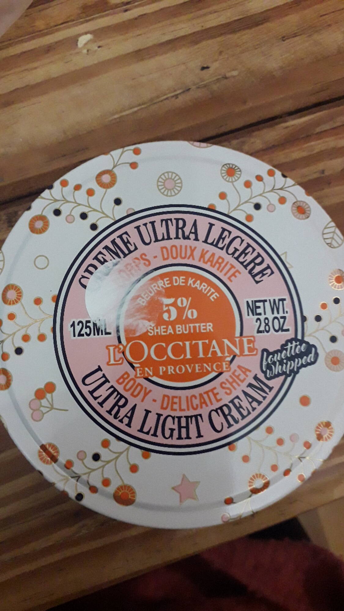 L'OCCITANE - Crème ultra légère corps