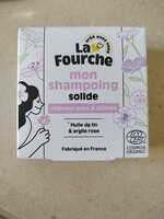 LA FOURCHE - Mon shampoing solide à l'huile de lin et argile rose