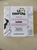 LA FOURCHE - Mon shampoing solide à l'huile de lin et argile rose