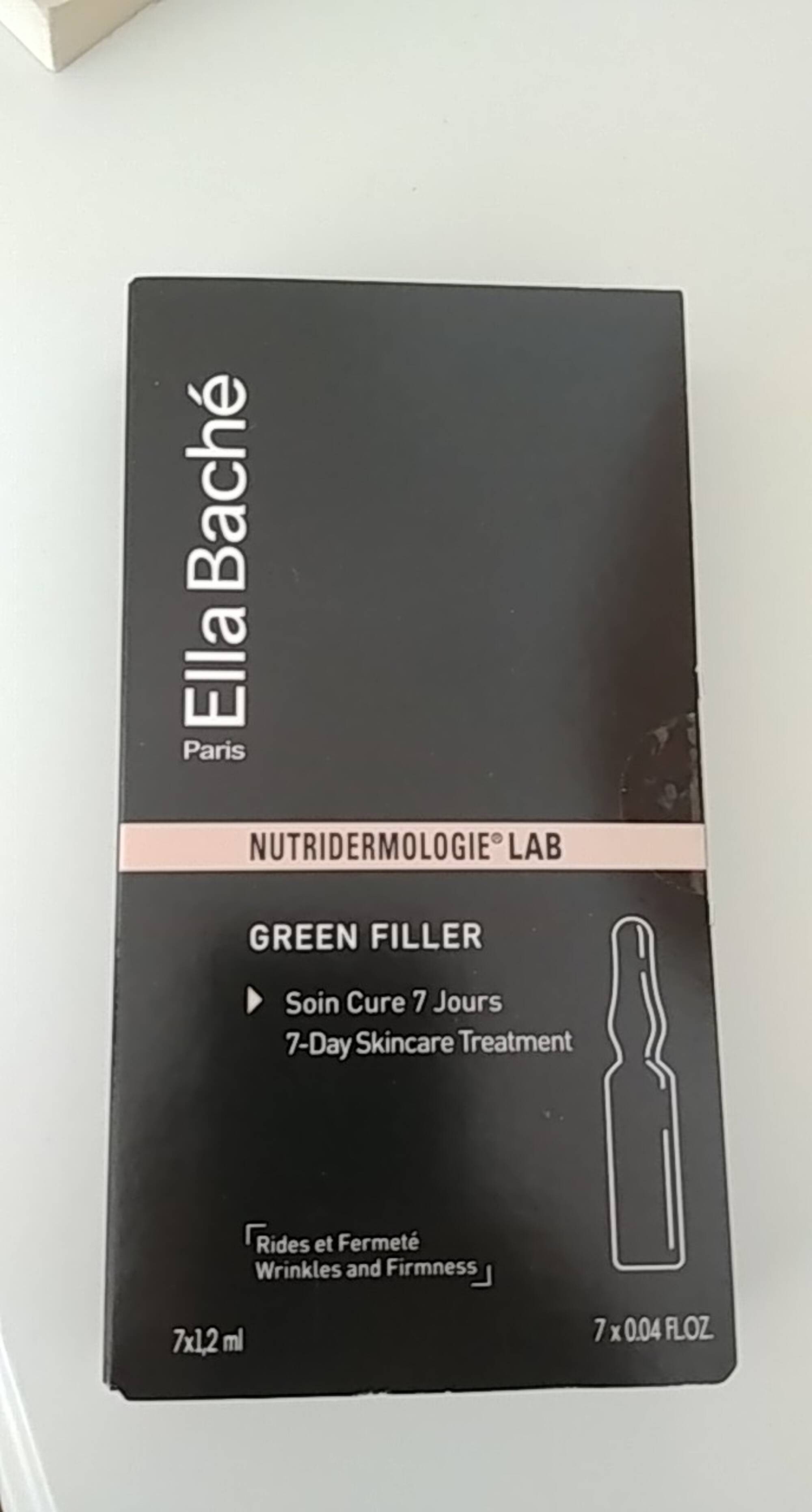 ELLA BACHE - Green filler + Soin cure 7 jours