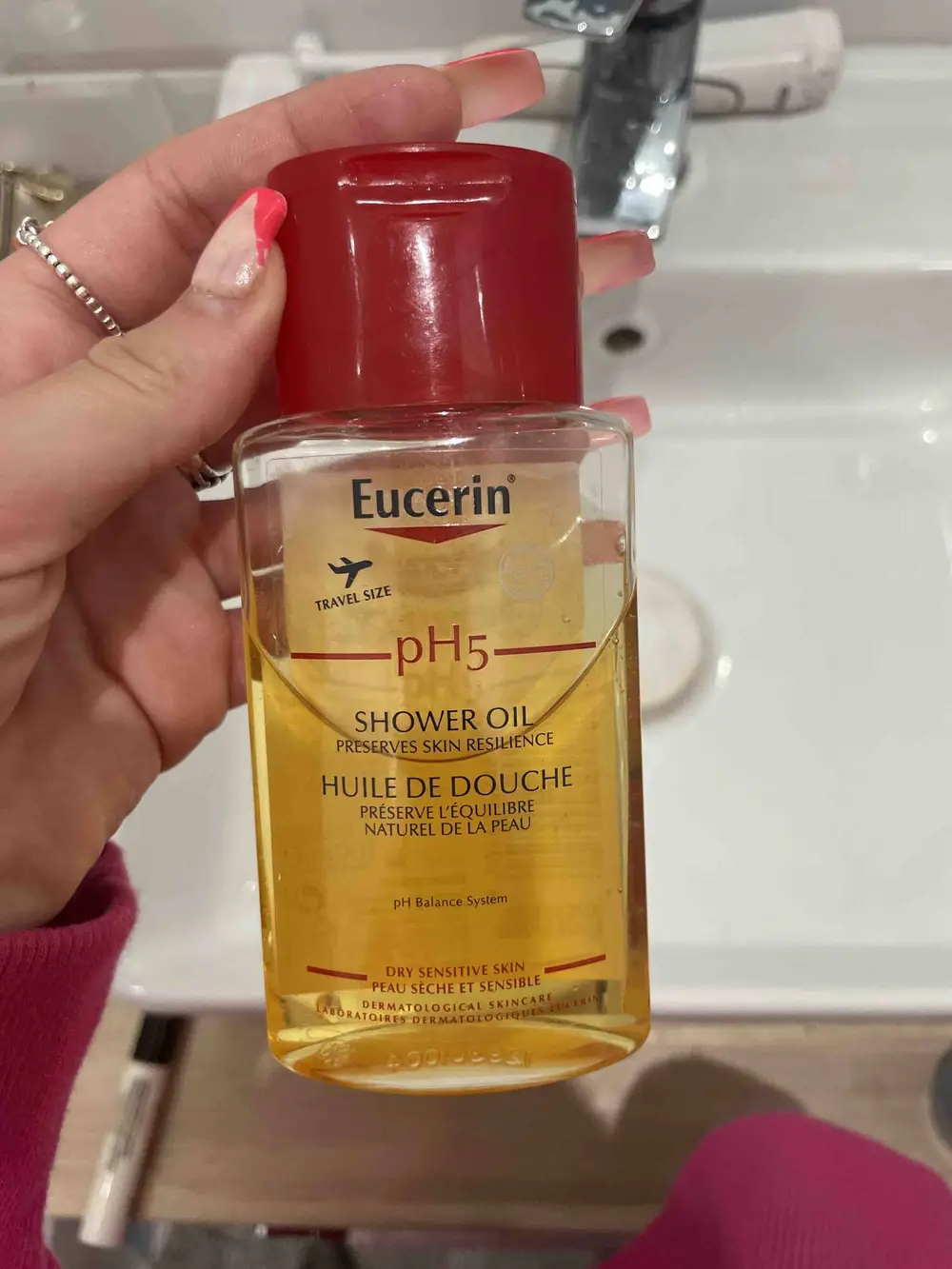 EUCERIN - Huile de douche