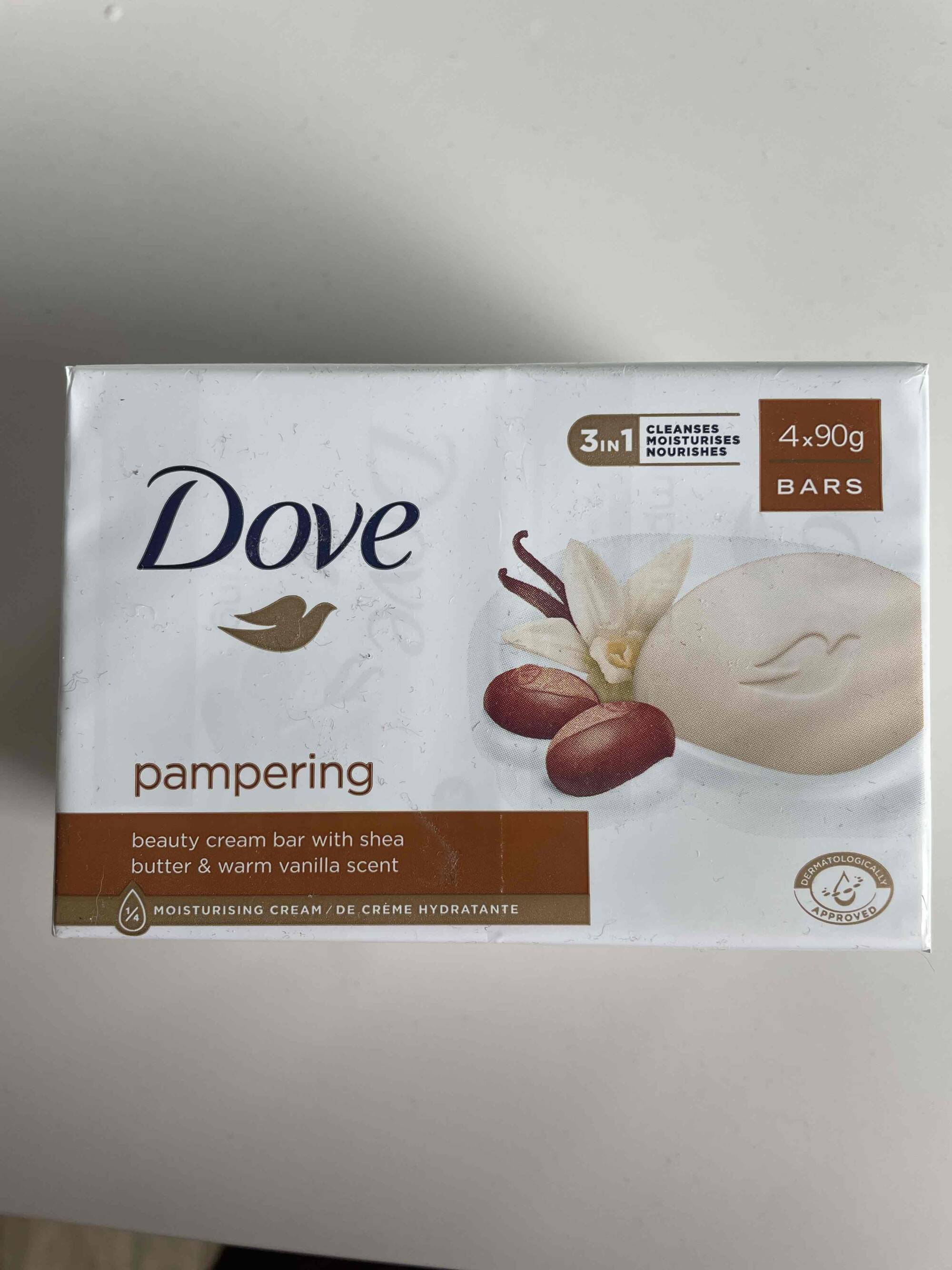 DOVE - Pampering beauty cream bar with shea