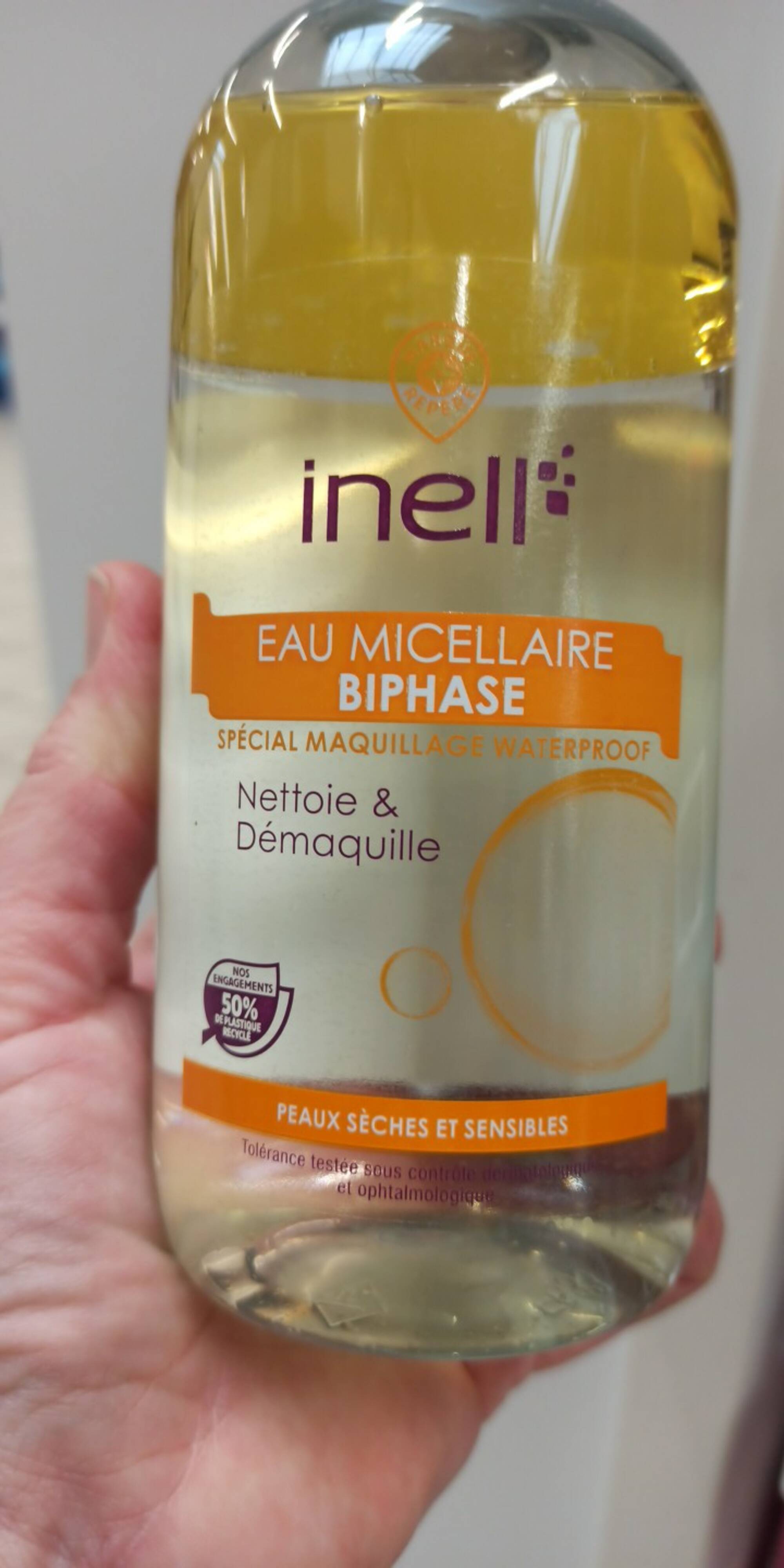 INELL - Eau micellaire biphase