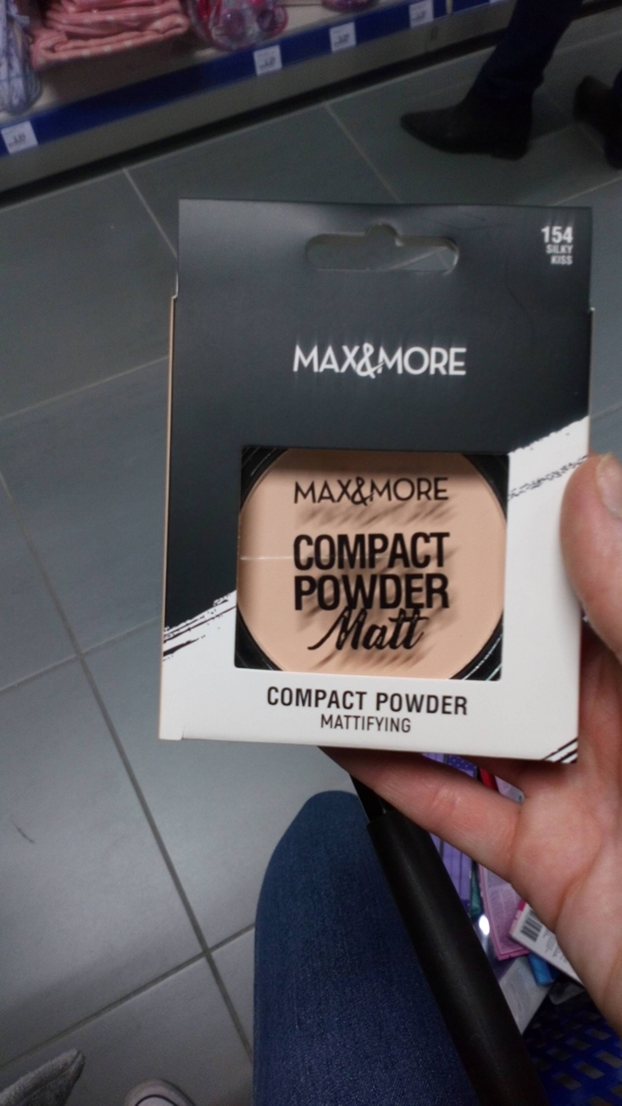 MAX & MORE - Compact powder matt 