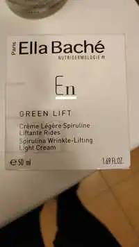 ELLA BACHE - En green lift - Crème légère spiruline