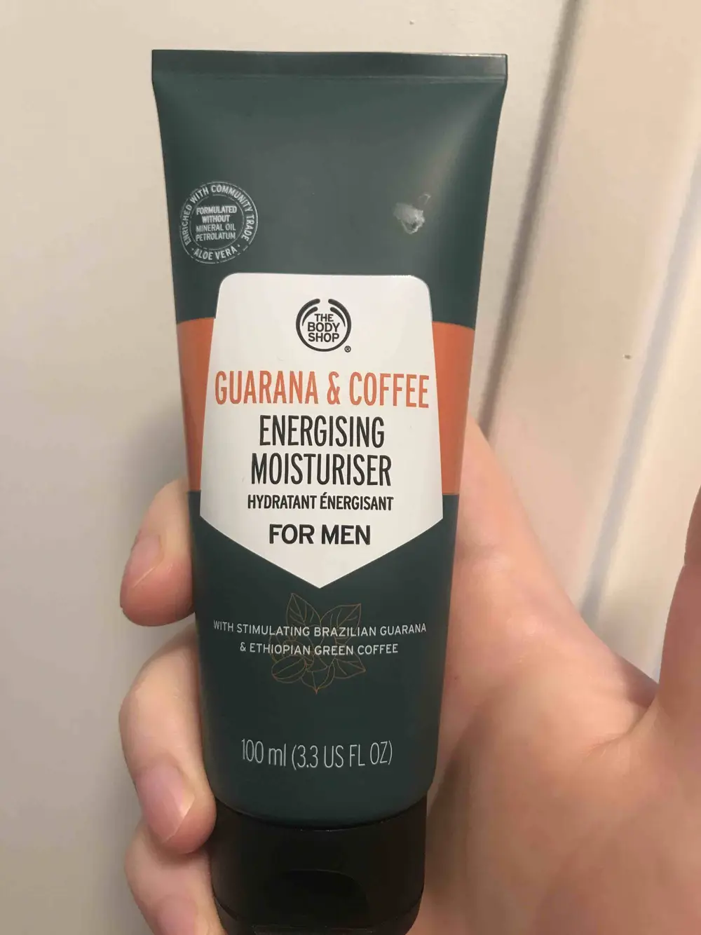 THE BODY SHOP - Guarana & coffee for men - Hydratant énergisant