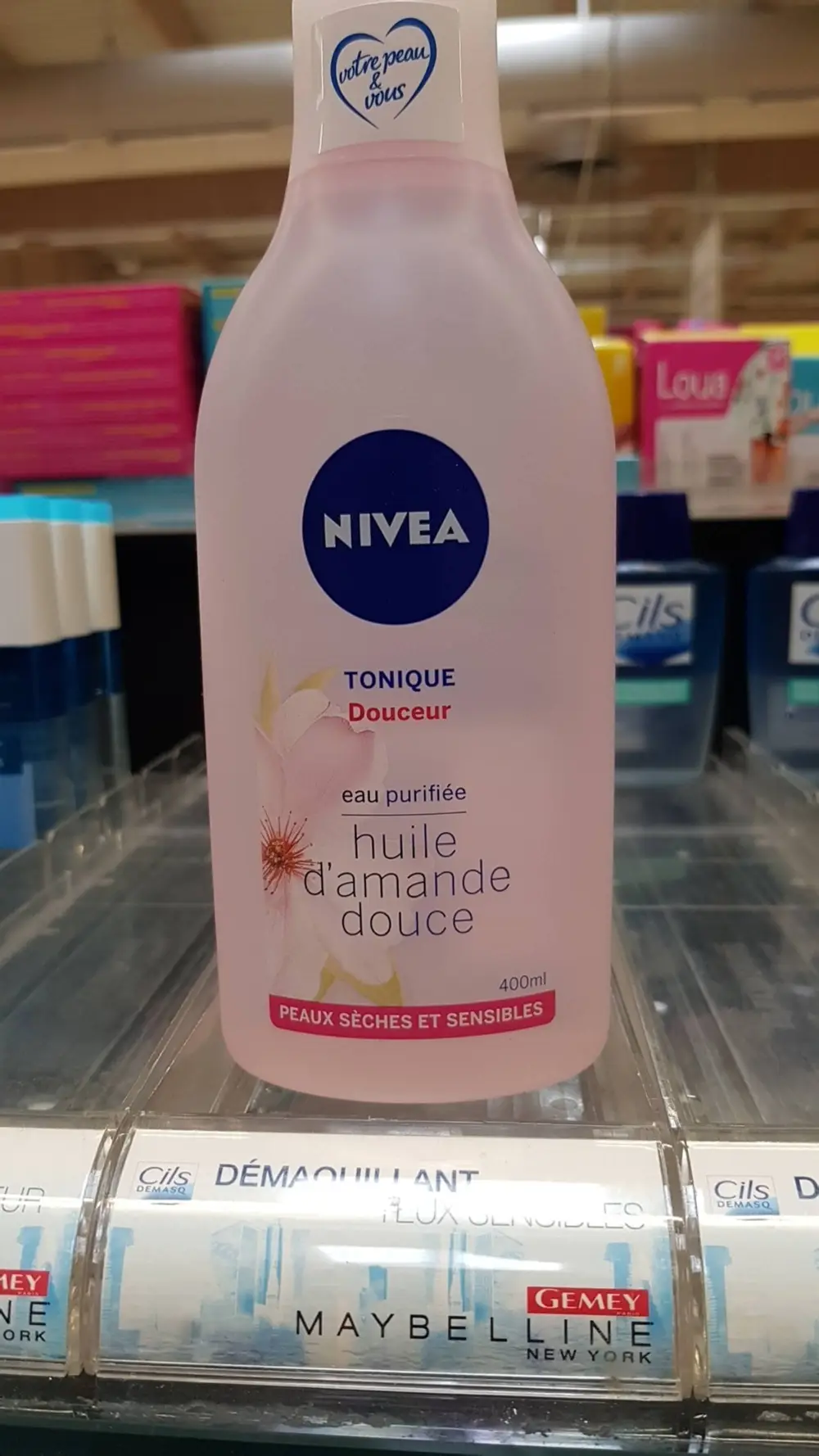NIVEA - Tonique douceur - Huile d'amande douce