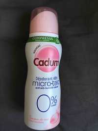 CADUM - Déodorant 48h micro-talc 0% alcool