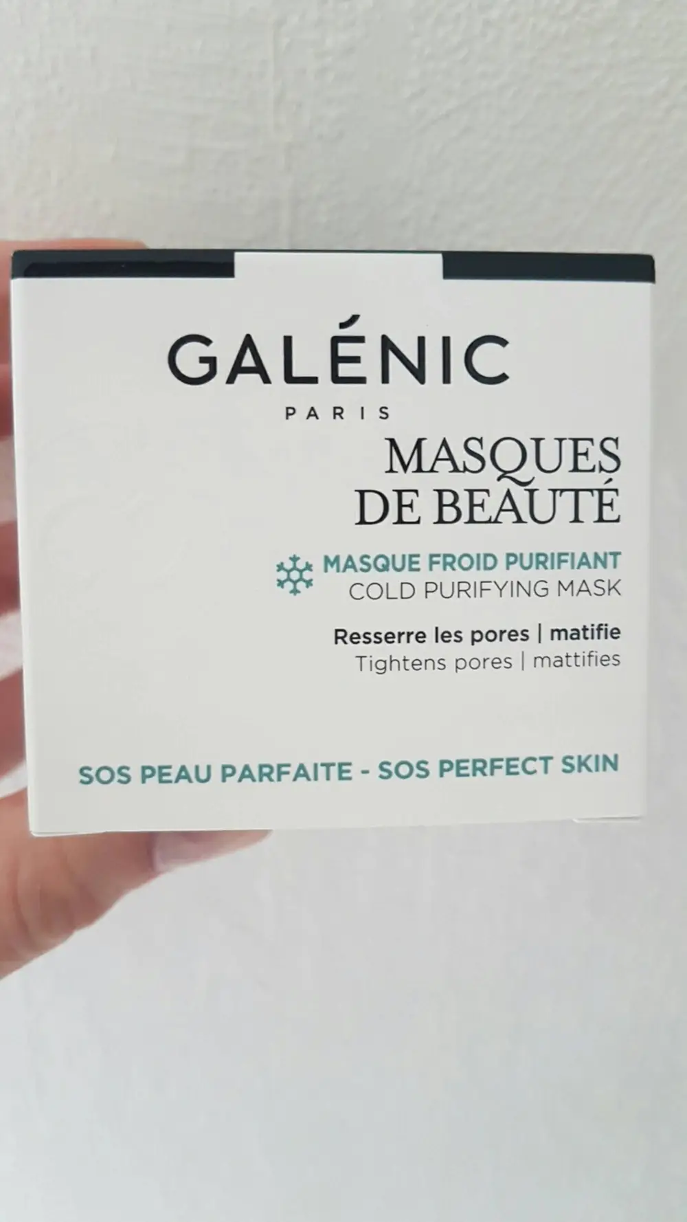 GALÉNIC - Masque de beauté - Masque froid purifiant