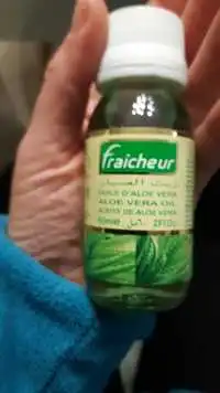 FRAÎCHEUR - Huile d'aloe vera
