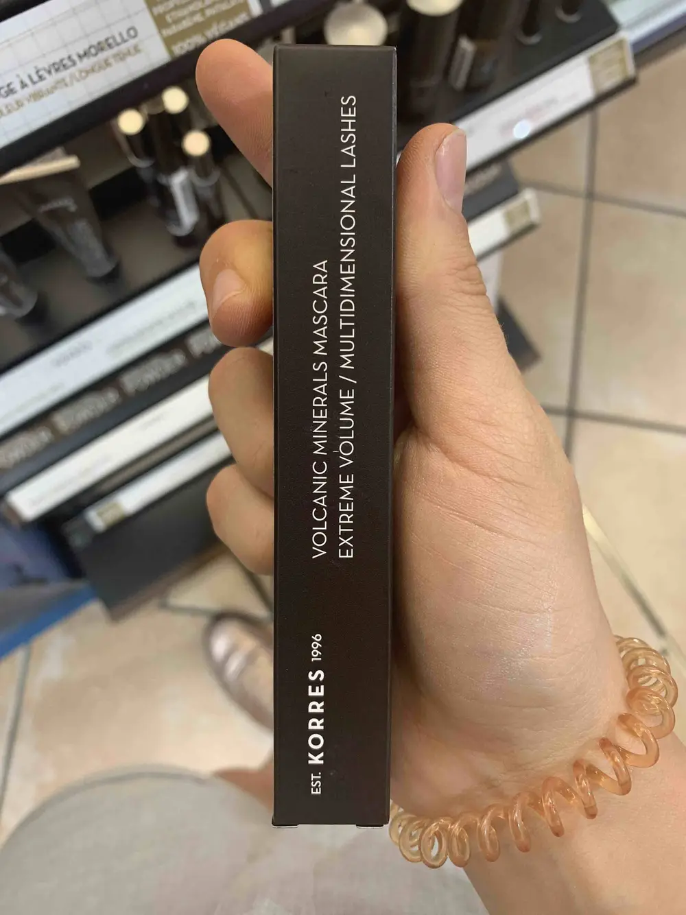 KORRES - Volcanic minerals mascara extrême volume