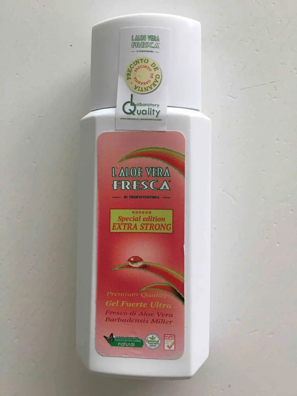 L'ALOE VERA FRESCA - Special edition extra strong - Gel fuerte ultra