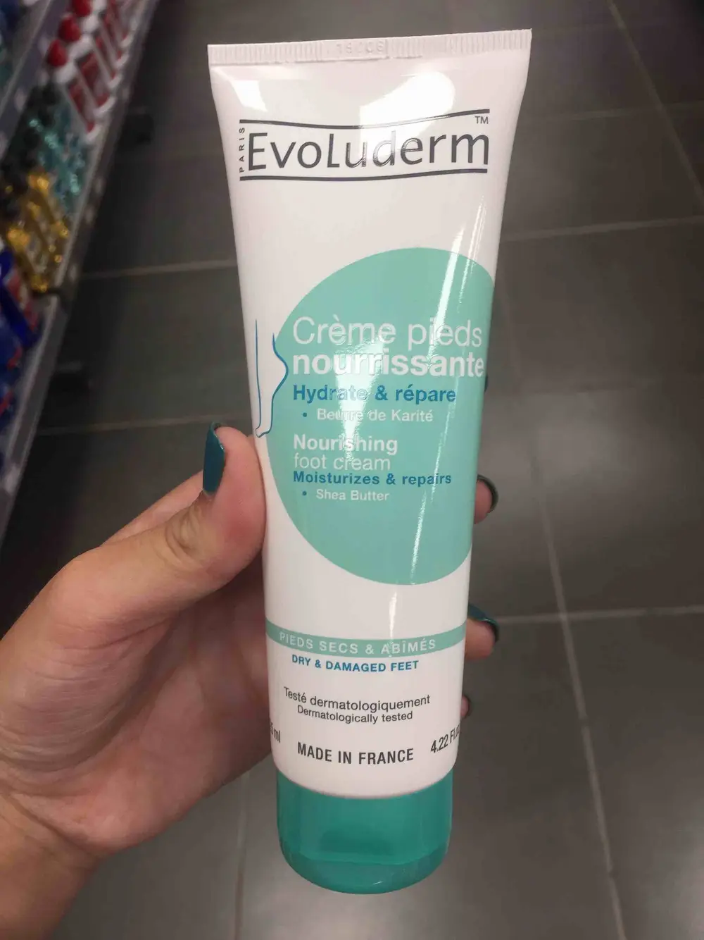 EVOLUDERM - Crème pieds nourrissante hydrate & répare