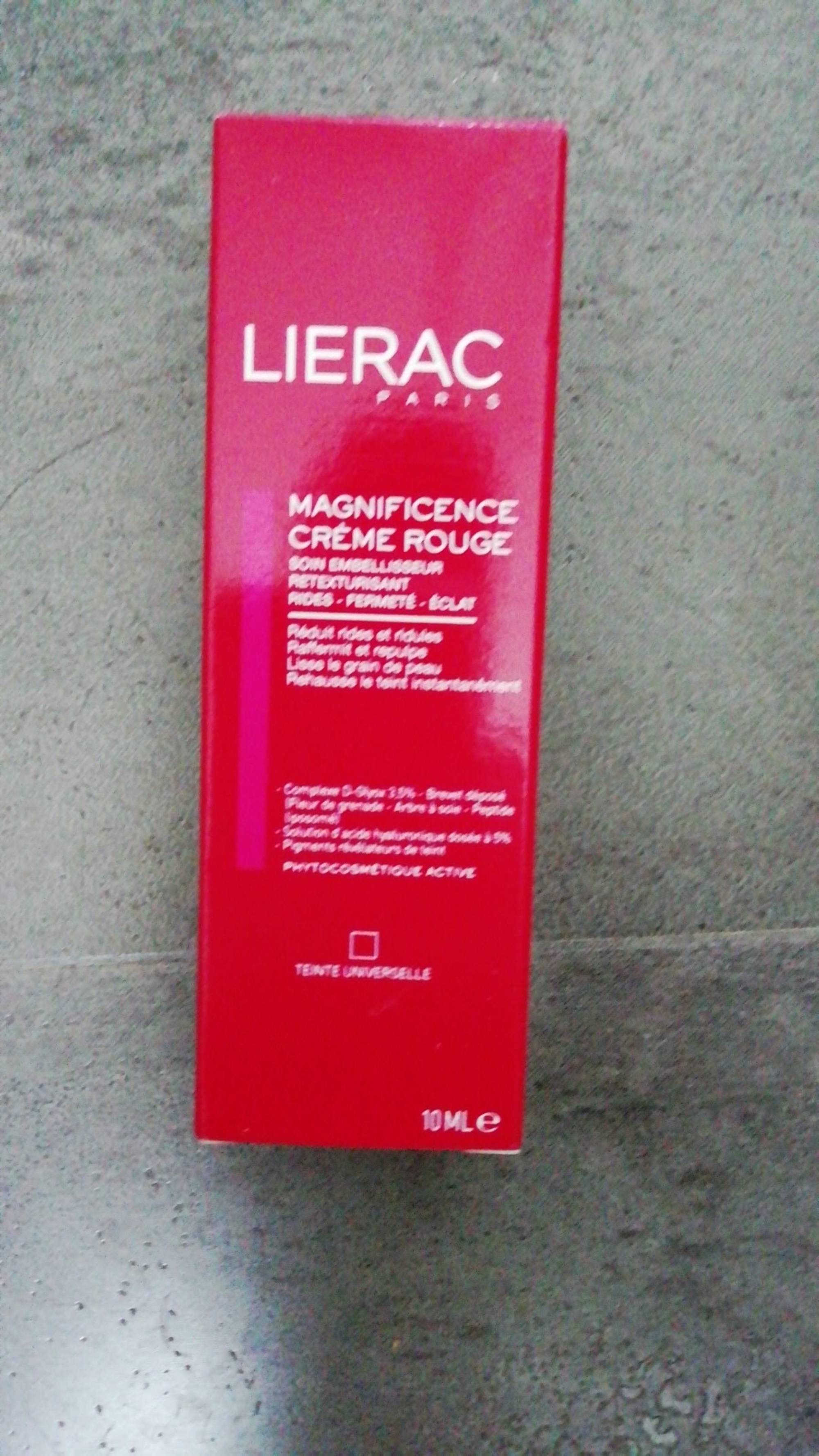 LIÉRAC - Magnificence - Crème rouge