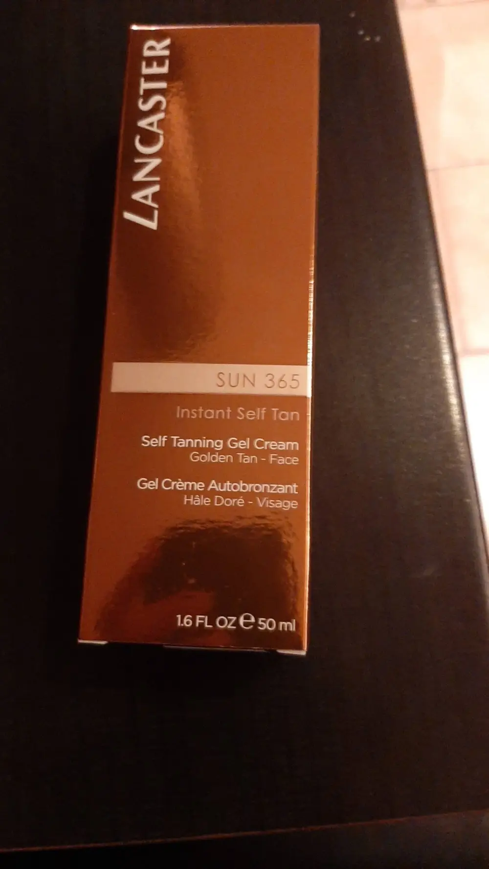 LANCASTER - Sun 365 - Gel crème autobronzant hâlé doré