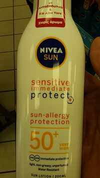 NIVEA - Sun sensitive immediate protect+ - Sun-allergy protection SPF 50+