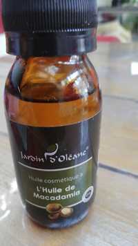 JARDIN D'OLÉANE - Huile cosmétique à l'huile de macadamia