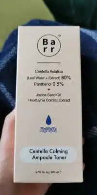 BARR - Centella calming ampoule toner