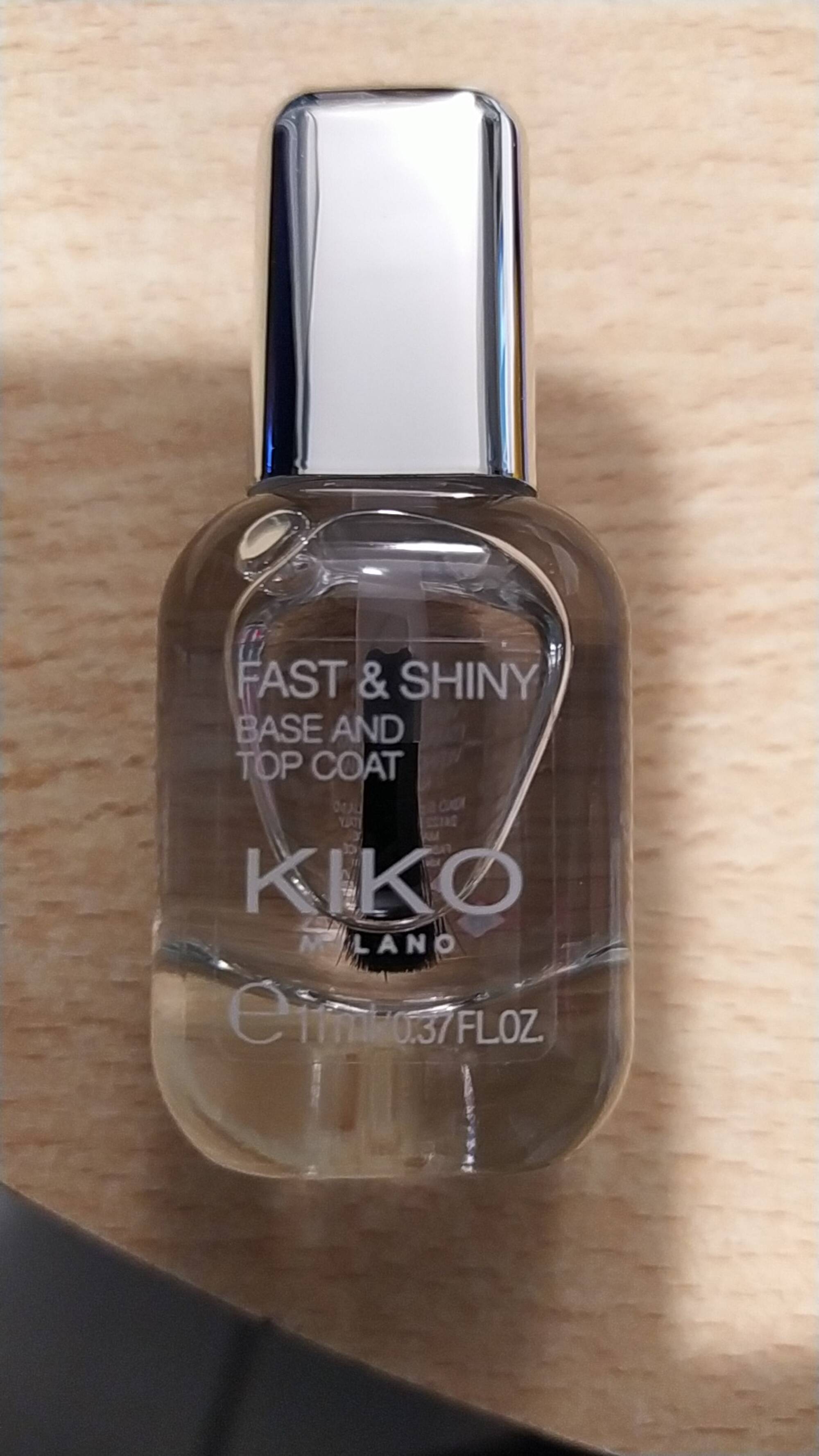 KIKO - Fast & Shiny - Base and Top Coat