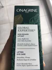ONAGRINE - Global expertise - Soin regard liftant